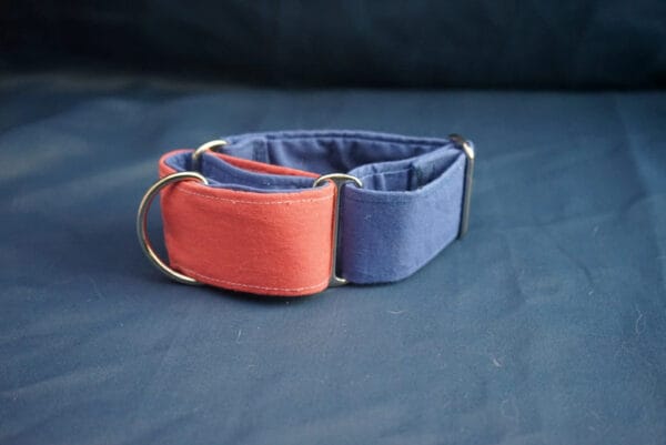 Collier Martingale Rose & Bleu par 34