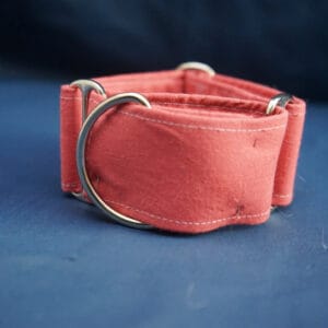 Collier Martingale Rose par devant