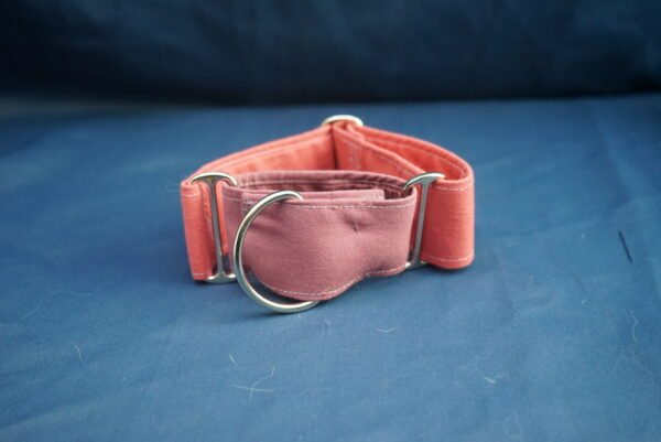 Collier Martingale Rose & Mauve pour chien