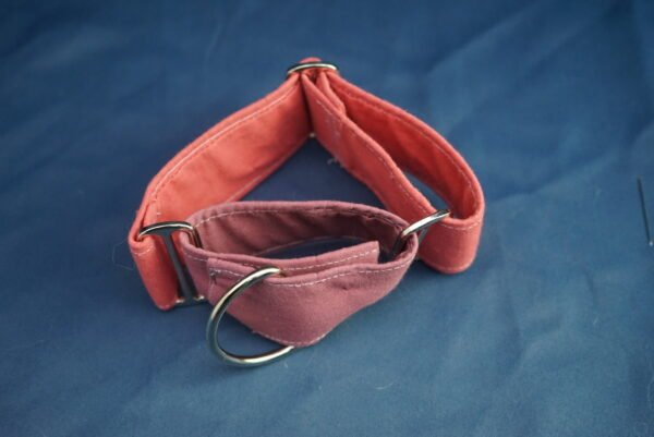 Collier Martingale Rose & Mauve pour chien